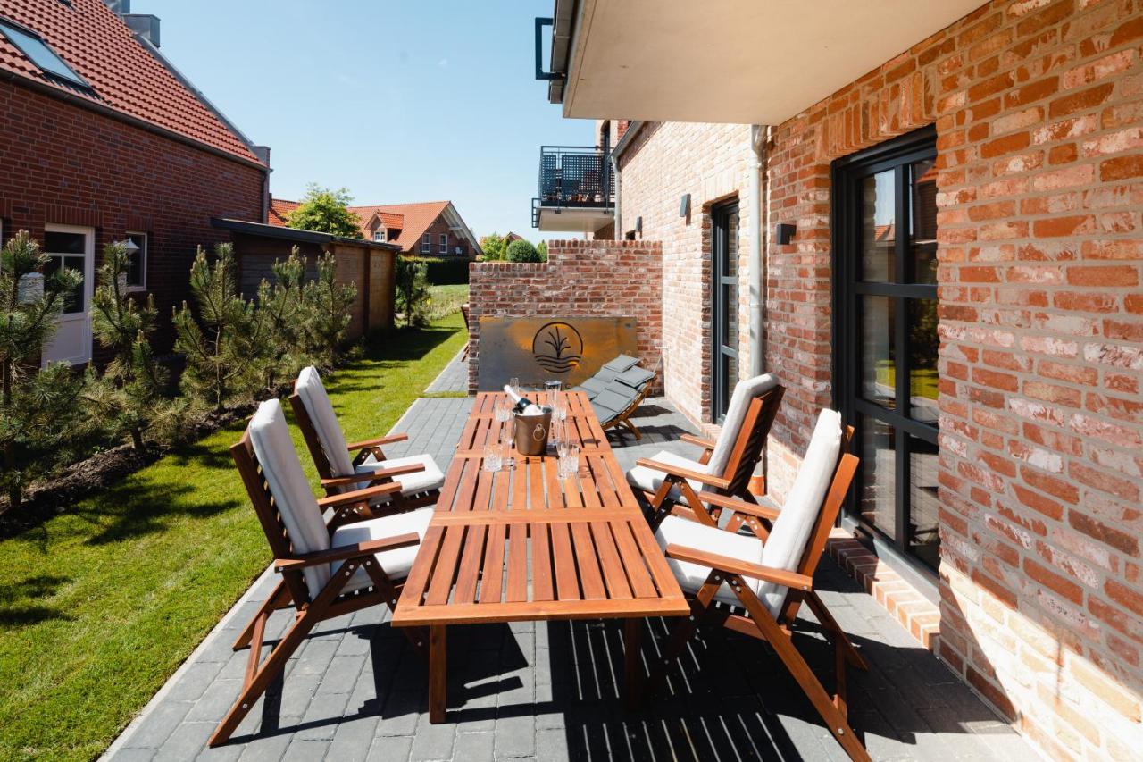 Kuesten Suite Sued - Seitliche Wasserlage, Terrasse, 70Qm グレートジール エクステリア 写真